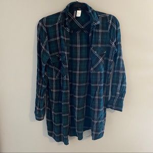 Oversized flannel